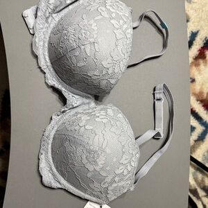 Kohl's Lace Women's Bra in Light Gray/Blue